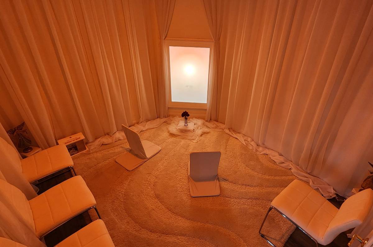 Meditation Room at Brahma Kumaris Edison Center, Piscataway NJ